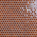 Cider Iridescent, 5/8" x 5/8" - Glass Tile