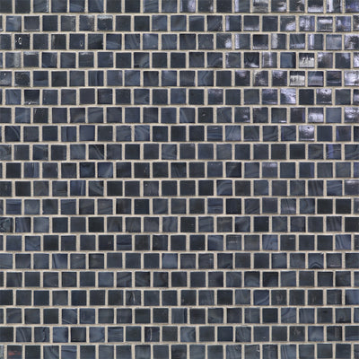 Knighted Iridescent, 5/8" x 5/8" Glass Mosaic Tile | Murrine Mosaics
