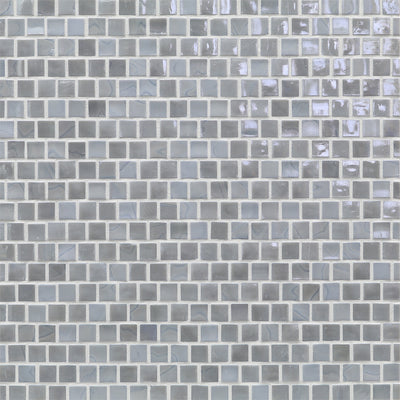 Pebble Iridescent, 5/8" x 5/8" Glass Mosaic Tile | Murrine Mosaics