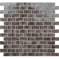 Smokey Topaz Natural, 3/4" x 1-5/8" - Glass Tile