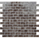 Smokey Topaz Natural, 3/4" x 1-5/8" - Glass Tile