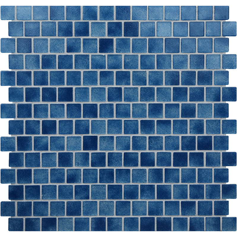 Lapis Natural, 3/4" x 3/4" Glass Pool Tile | Murrine Mosaics