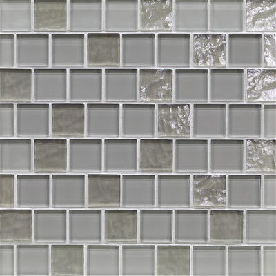 Sandbar Mixed, 1-1/2" x 1-1/2" Glass Pool Tile | Murrine Mosaics