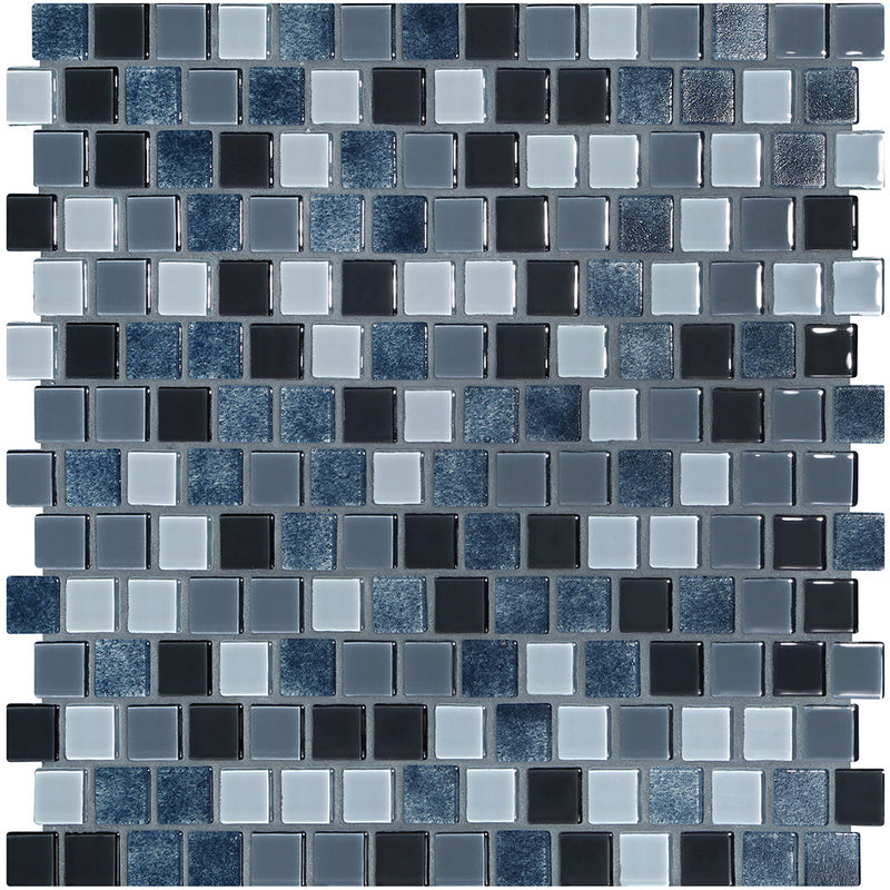 Shark Skin Natural, 3/4" x 3/4" Glass Pool Tile | Murrine Mosaics