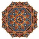 Mystic Voyage Mandala - Pool Mosaic