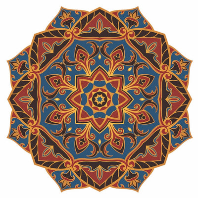 Mystic Voyage Mandala - Pool Mosaic