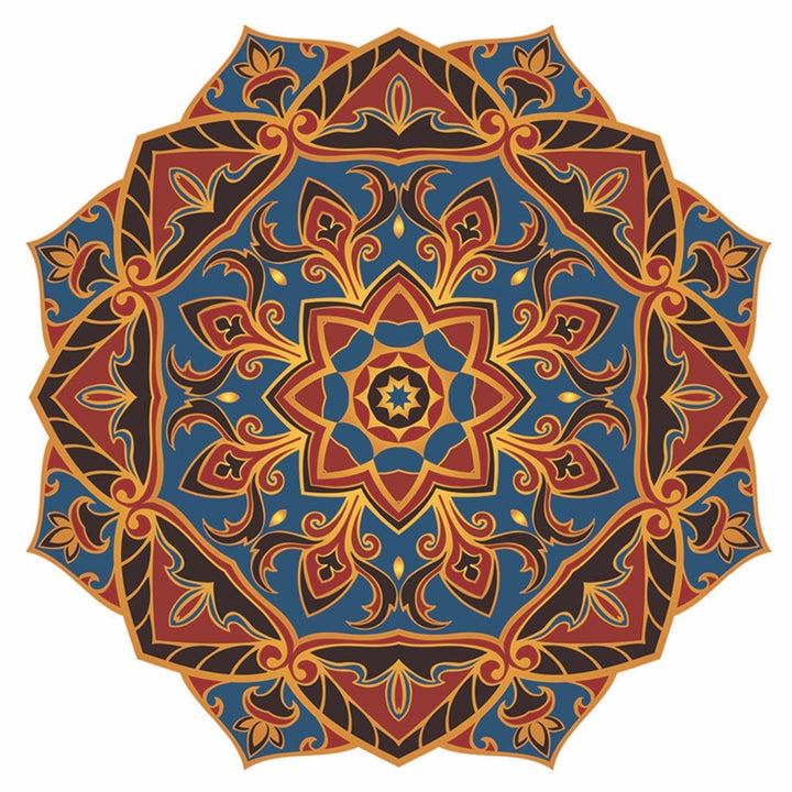 Mystic Voyage Mandala - Pool Mosaic