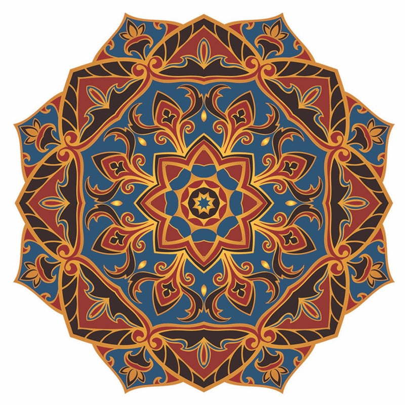 Mystic Voyage Mandala - Pool Mosaic