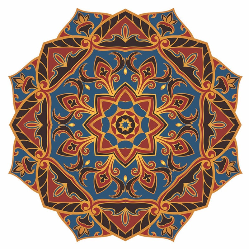 Mystic Voyage Mandala - Pool Mosaic