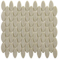 Sand Domes, 2" x 7/8" - Glass Tile
