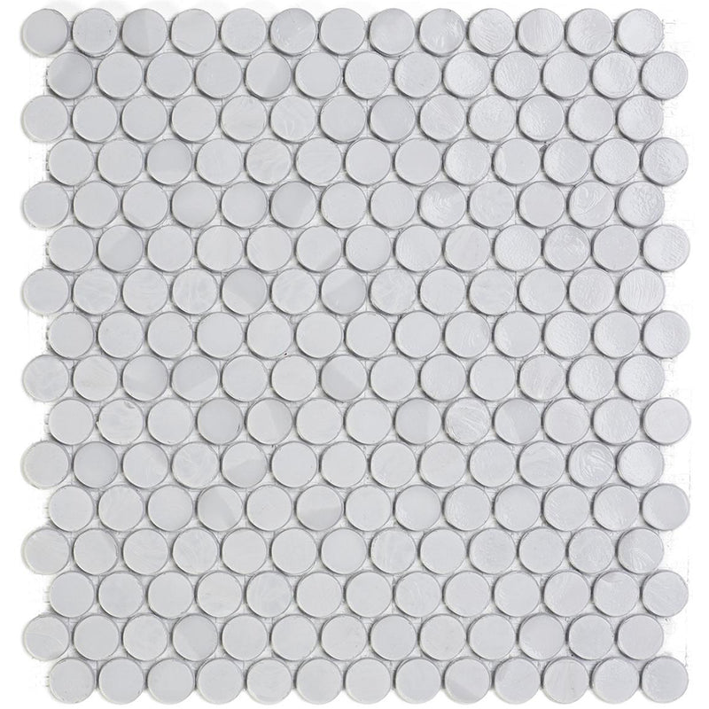 Titanium 0 Barrels, 6/8" Glass Tile | Mosaic Tile for Pools by SICIS