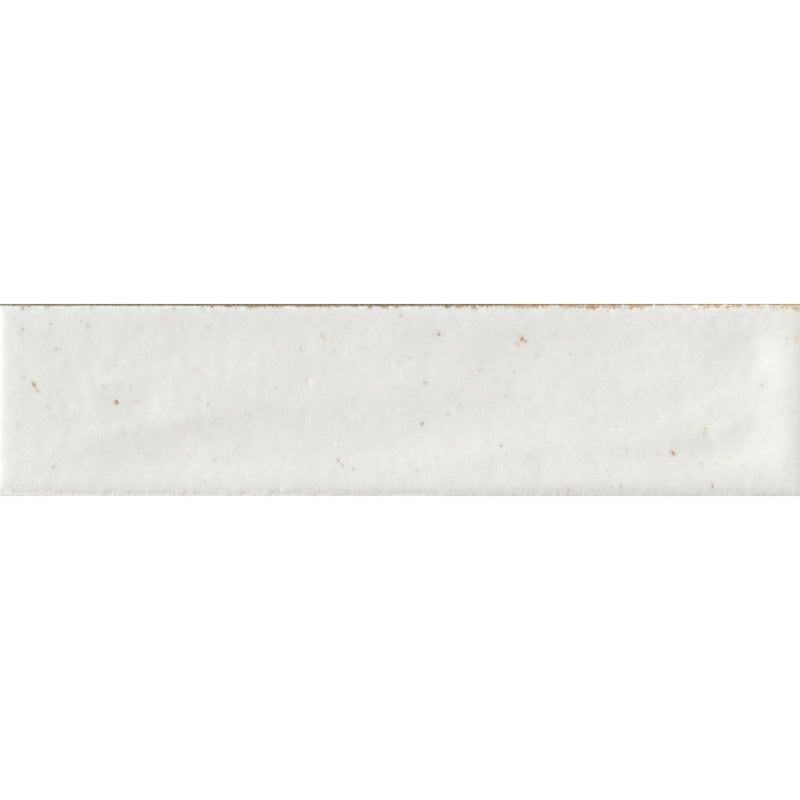 White Glossy, 2" x 10" | RNDNOHOWHGL210 | Aquatica Porcelain Tile