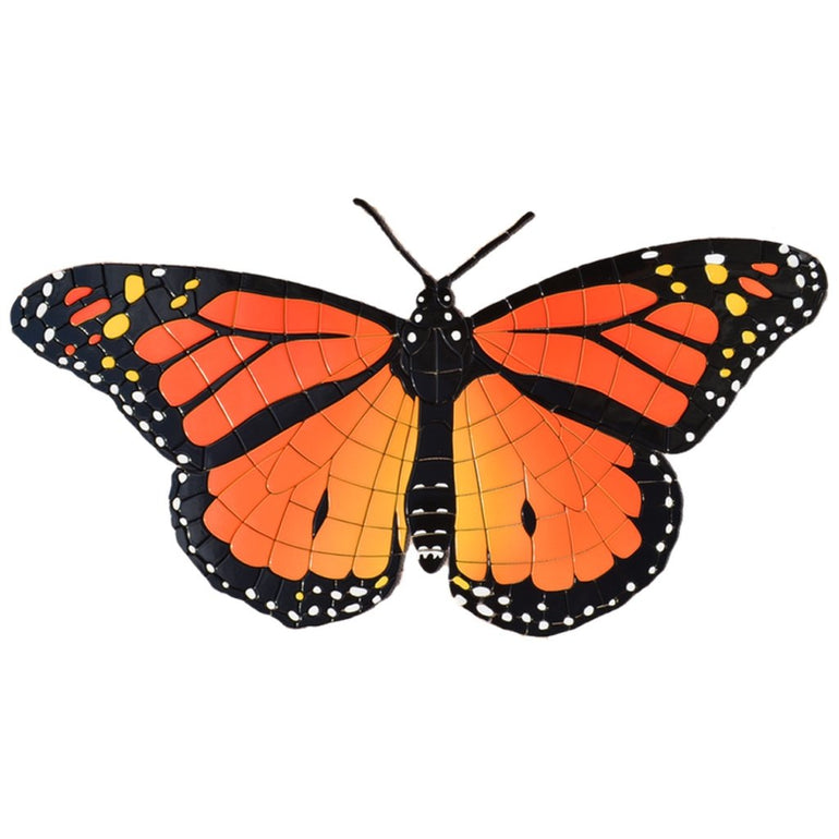 Butterfly, Monarch Flying (Special Order) | NS2224 | Pool Mosaic