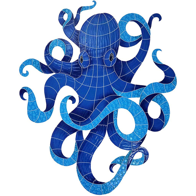 Octopus Mosaic | OCTLBLL | Pool Mosaics by Artistry in Mosaics