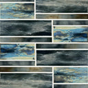Moonlight, Mixed Mosaic - Porcelain Pool Tile