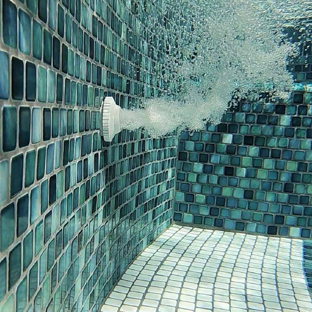 North Sea, 1" x 1" | PEB-168 | Fujiwa Porcelain Pool Tile