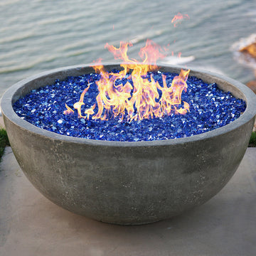 1/4" Metallic Fire Glass - Outdoor Fire Pit Media