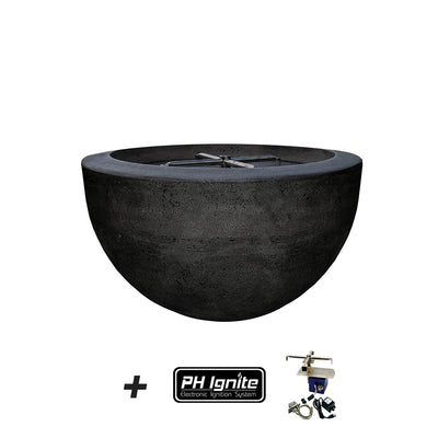 Prism Hardscapes Moderno 3 Fire Bowl | PH-IGNITE-402-2 | Outdoor Gas Fire Pit