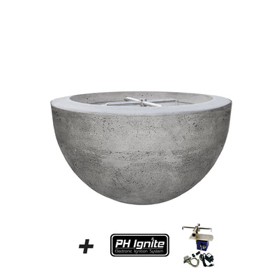 Prism Hardscapes Moderno 3 Fire Bowl | PH-IGNITE-402-4 | Outdoor Gas Fire Pit