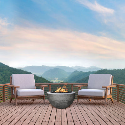 Prism Hardscapes Moderno 3 Fire Bowl | Outdoor Gas Fire Pit