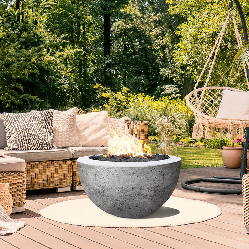 Prism Hardscapes Moderno 3 Fire Bowl | Outdoor Gas Fire Pit