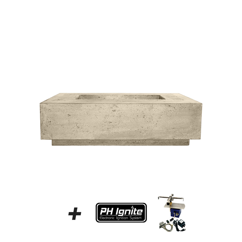Prism Hardscapes Tavola 1 Fire Table | PH-IGNITE-405-6 | Outdoor Gas Fire Pit