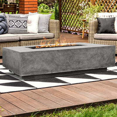 Prism Hardscapes Tavola 1 Fire Table | Outdoor Gas Fire Pit