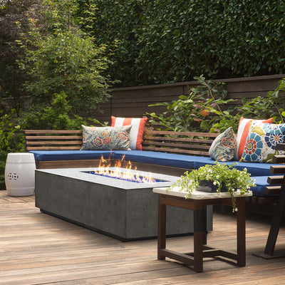 Prism Hardscapes Tavola 1 Fire Table | Outdoor Gas Fire Pit