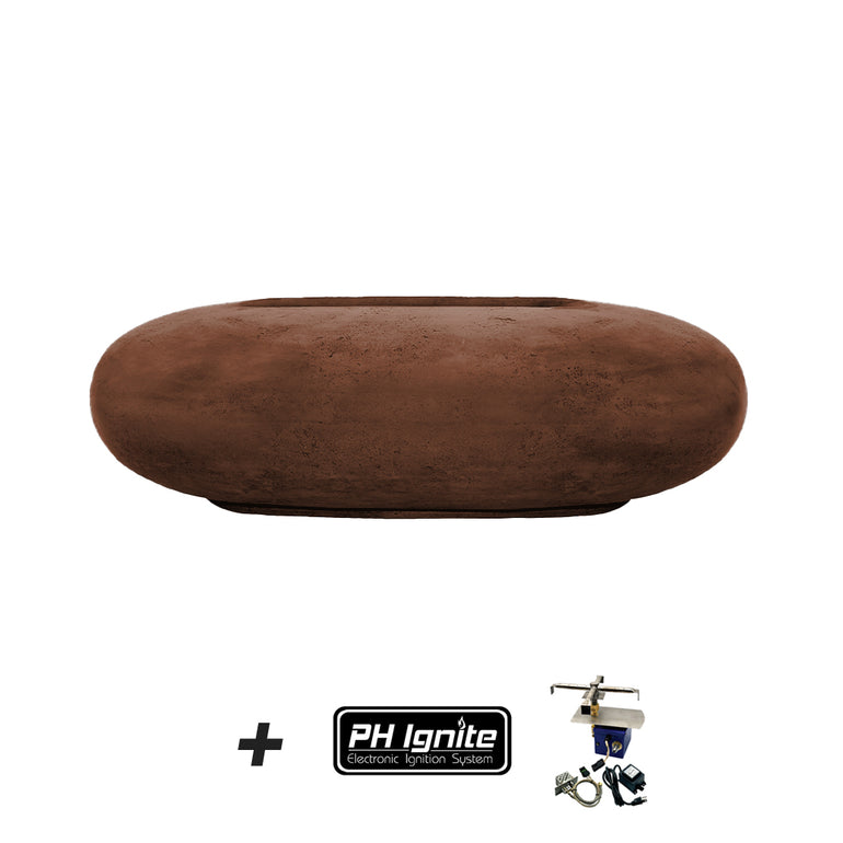 Prism Hardscapes Pebble Fire Table | PH-IGNITE-410-1 | Outdoor Gas Fire Pit