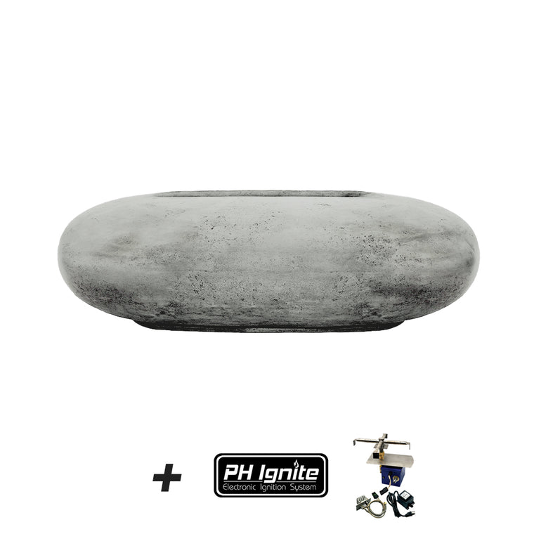 Prism Hardscapes Pebble Fire Table | PH-IGNITE-410-3 | Outdoor Gas Fire Pit
