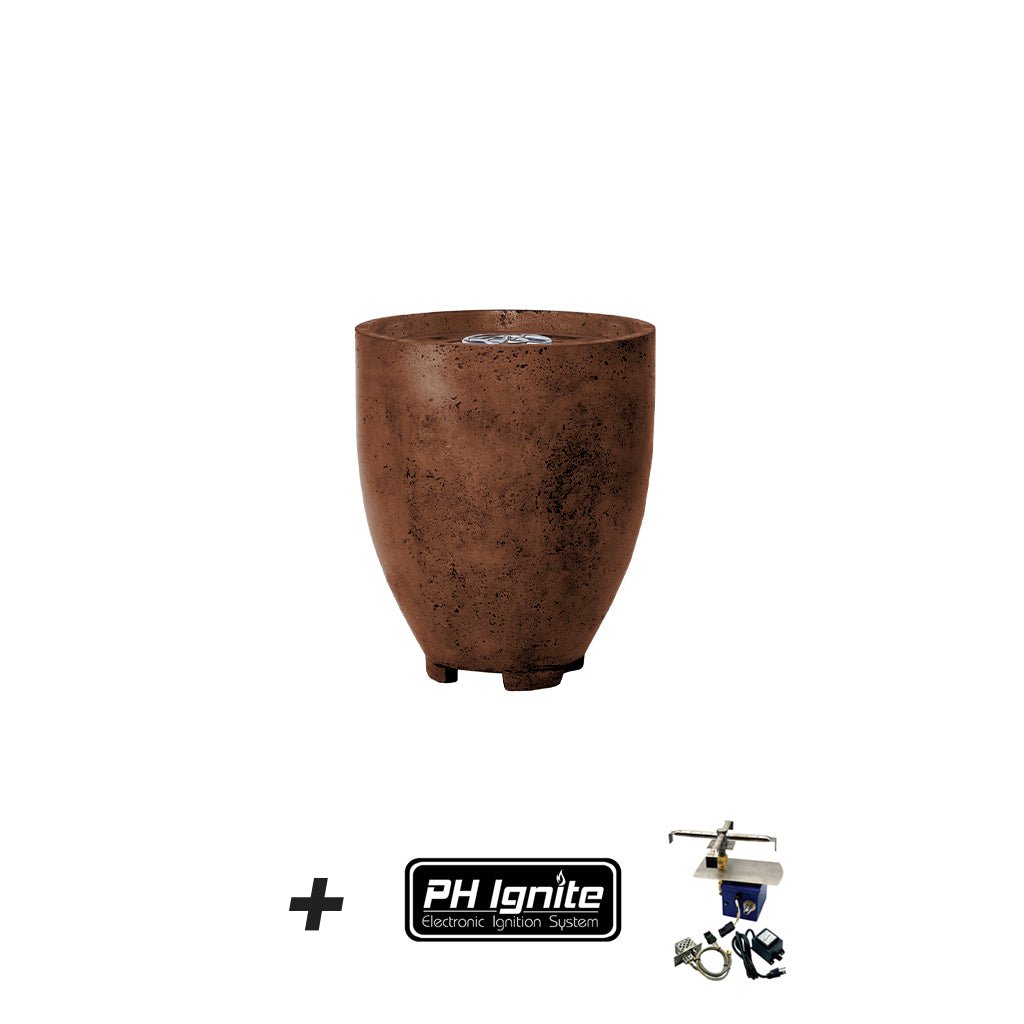 Prism Hardscapes Pentola 1 Fire Bowl | PH-IGNITE-413-1 | Outdoor Gas Fire Pit