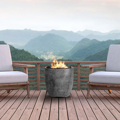 Prism Hardscapes Pentola 2 Fire Bowl | Outdoor Gas Fire Pit