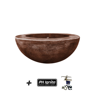 Prism Hardscapes Moderno 5 Fire Bowl | PH-IGNITE-426-1 | Outdoor Gas Fire Pit