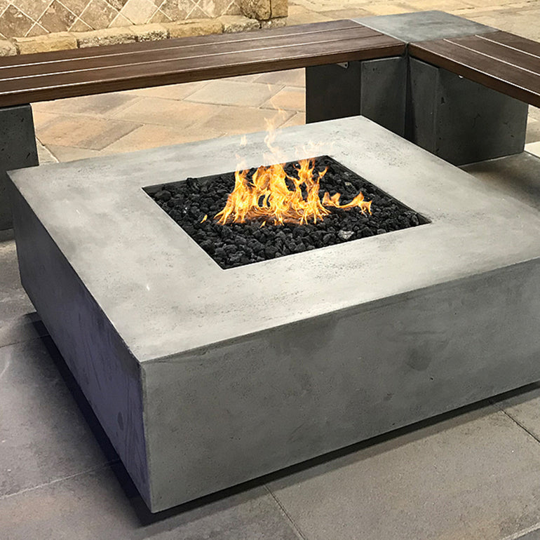 Prism Hardscapes Tavola 42 Fire Table | Outdoor Gas Fire Pit