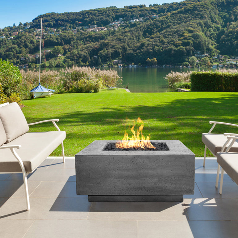 Prism Hardscapes Tavola 42 Fire Table | Outdoor Gas Fire Pit