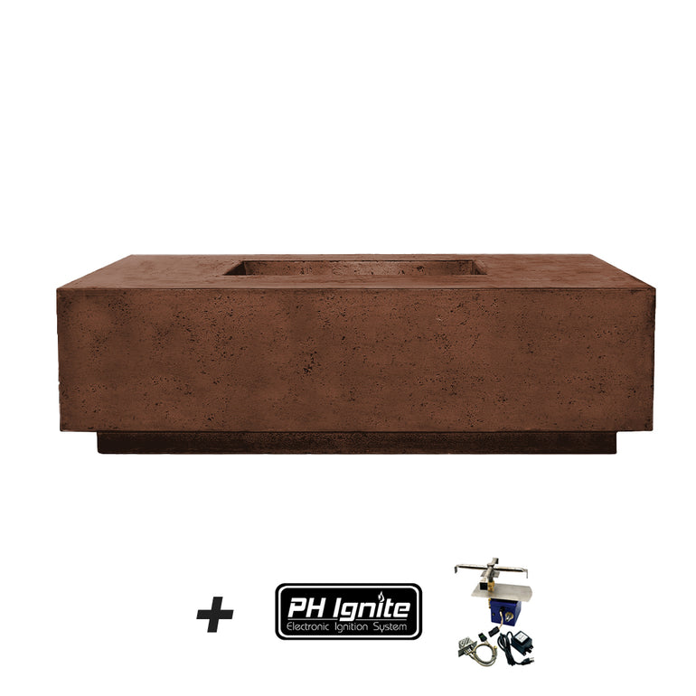 Prism Hardscapes Tavola 7 Fire Table | PH-IGNITE-438-1 | Outdoor Gas Fire Pit