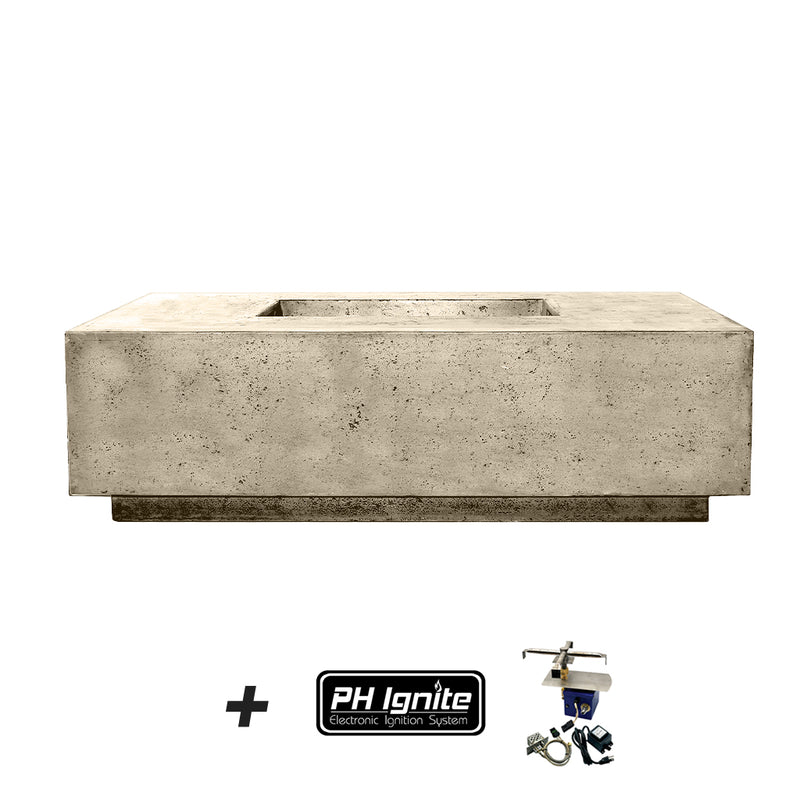 Prism Hardscapes Tavola 7 Fire Table | PH-IGNITE-438-6 | Outdoor Gas Fire Pit