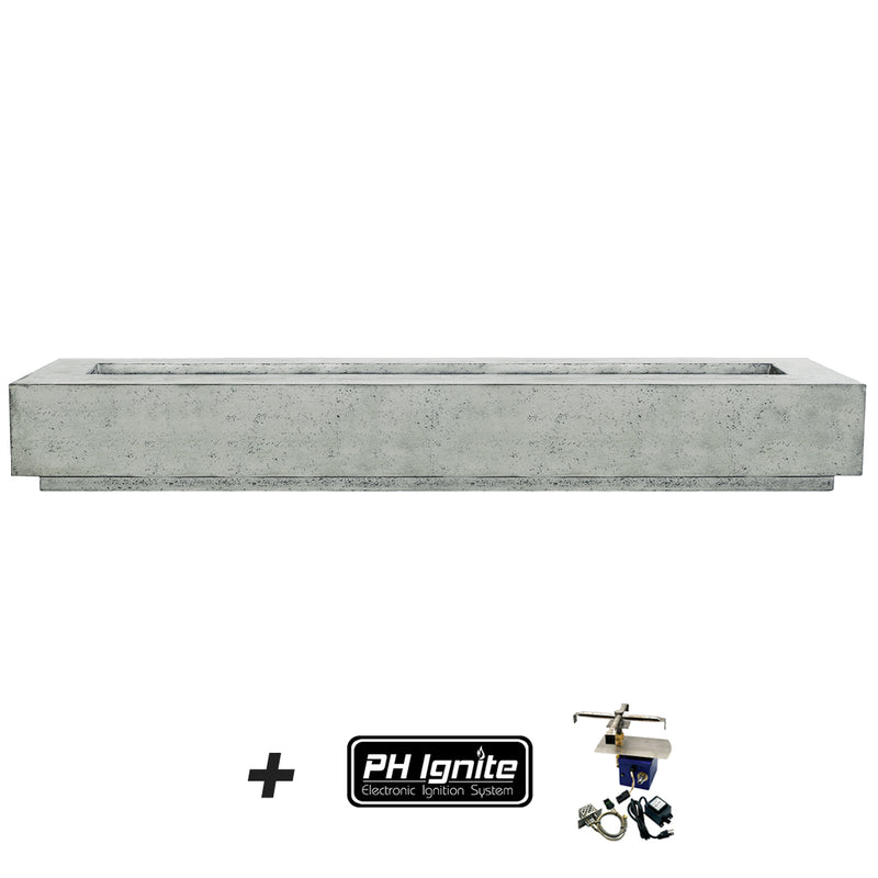 Prism Hardscapes Tavola 110 Fire Table | PH-IGNITE-439-3 | Outdoor Gas Fire Pit