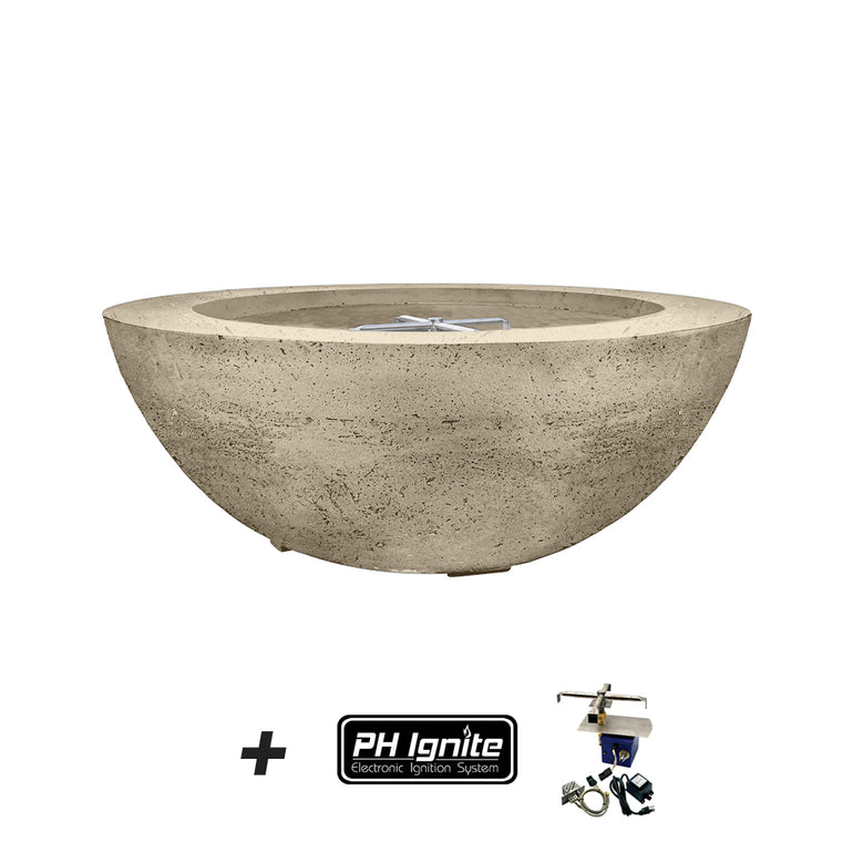 Prism Hardscapes Moderno 6 Fire Bowl | PH-IGNITE-440-6 | Outdoor Gas Fire Pit