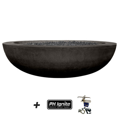 Prism Hardscapes Moderno 70 Fire Bowl | PH-IGNITE-44-2 | Outdoor Gas Fire Pit