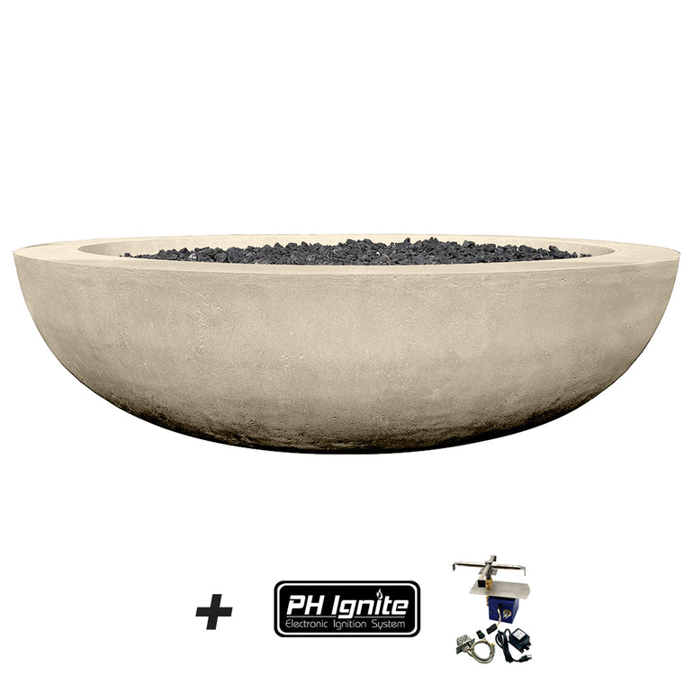 Prism Hardscapes Moderno 70 Fire Bowl | PH-IGNITE-44-6 | Outdoor Gas Fire Pit