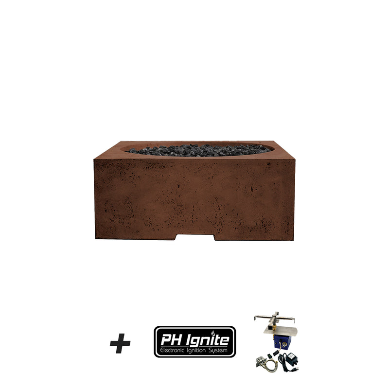 Prism Hardscapes Piazza Fire Table | PH-IGNITE-705-1 | Outdoor Gas Fire Pit