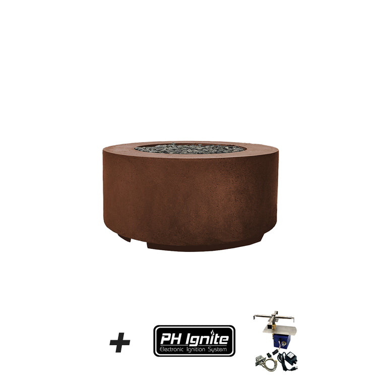 PH-706-1 Prism Hardscapes Cilindro Fire Bowl | PH-IGNITE-706-1 | Outdoor Gas Fire Pit
