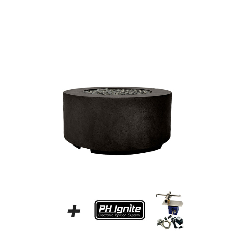PH-706-1 Prism Hardscapes Cilindro Fire Bowl | PH-IGNITE-706-2 | Outdoor Gas Fire Pit