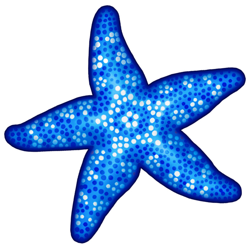 PORC-BS103-6	Blue Starfish	| Custom Mosaics Pool Mosaic