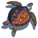 Brown Turtle w/Shadow - Pool Mosaic
