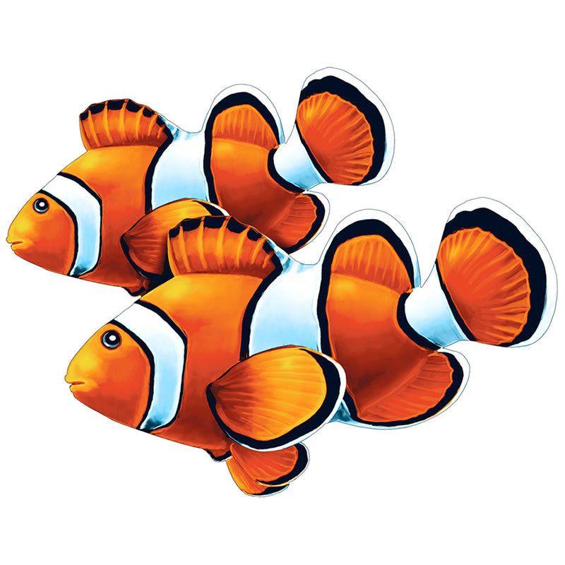 PORC-CL58D-8 Clown Fish Double Custom Mosaics