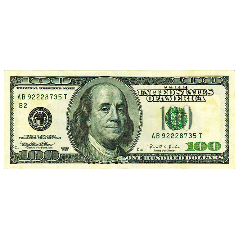 100 Dollar Bill | PORC-DB26 | Pool Mosaic