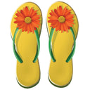 Girls Flip Flops - Pool Mosaic