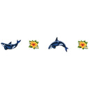 Orca Step Markers - Pool Mosaic